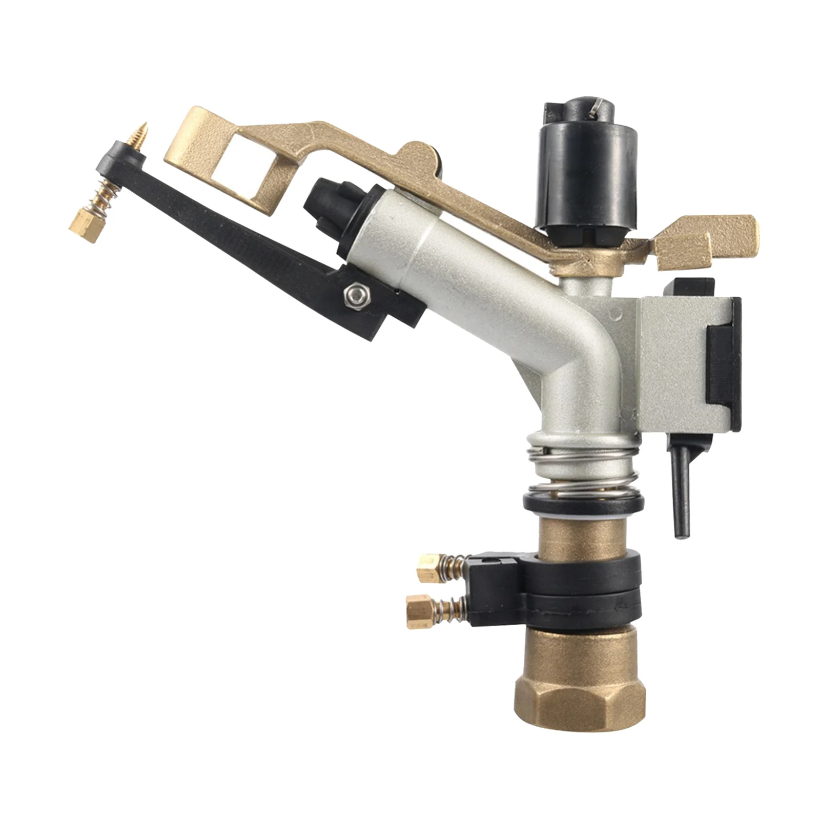

1inch BSP Female Thread Lawn Grass Irrigation Sprinkler 0-360 Degree Rotation Large Range Garden Sprayer Gun for Agriculture