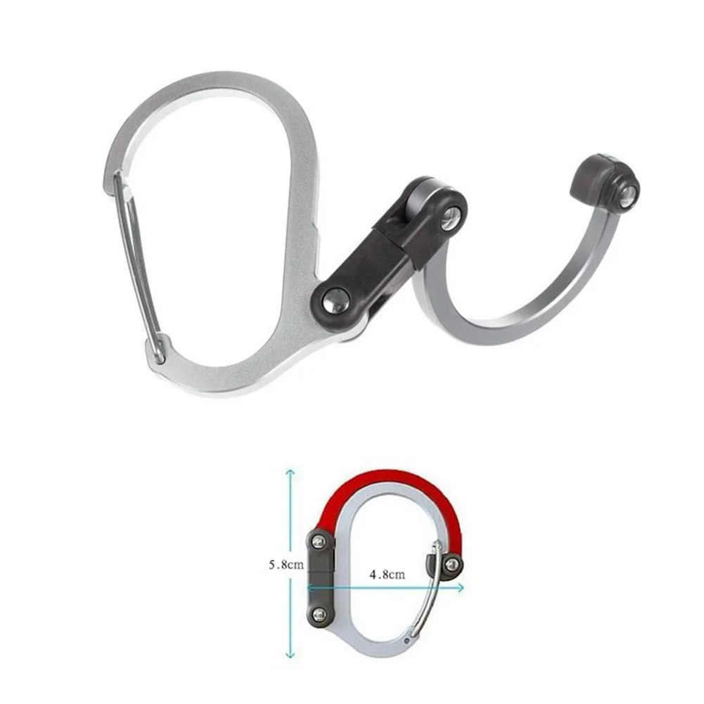 

Buckle Hook Rotating Clip Load-bearing Outdoor Travel Aluminum Alloy D-Ring