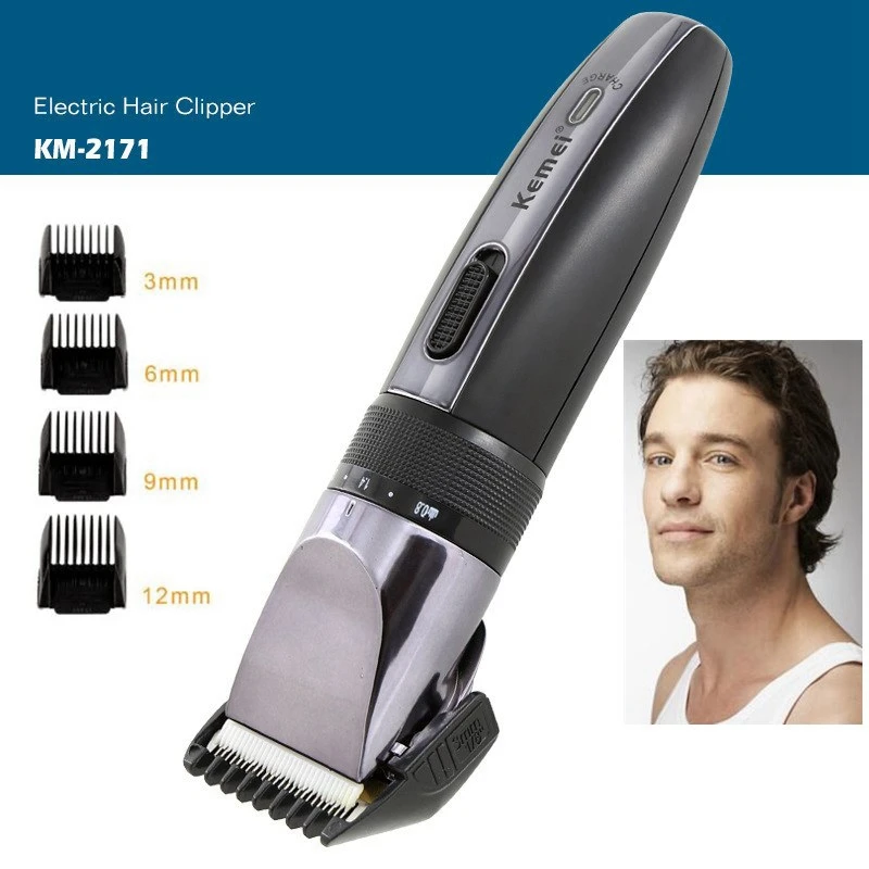 

Kemei Electric Hair Trimmer Clipper Men Professional Beard Trimmer Hair Clippers Adult Cordless Hair Cutting Machine EU Plug