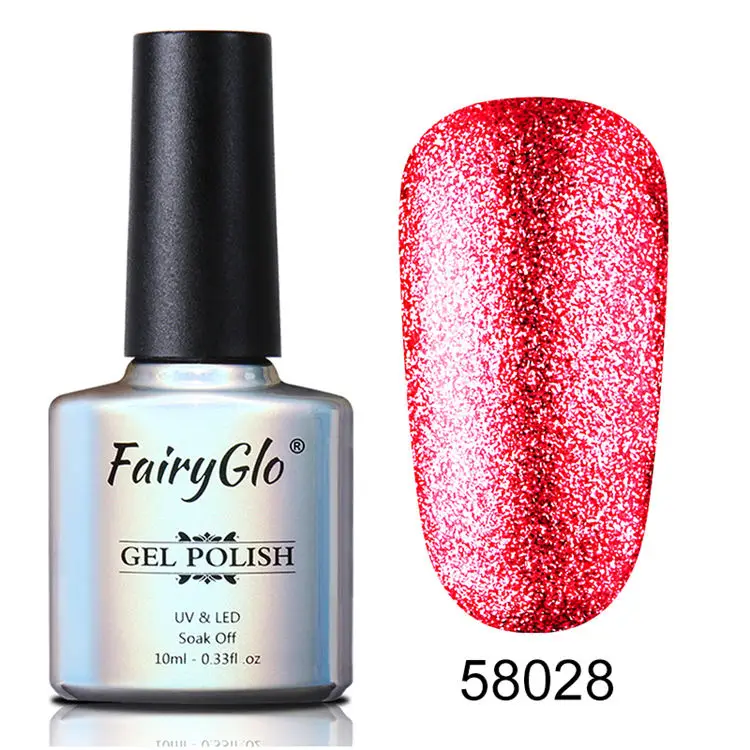 BJJ58028 FairyGlo 10 мл Платиновый Гель-лак для ногтей впитывающий блеск Гибридный лак Полупостоянный эмалированный лак для нейл-арта Маникюр для гелей - Цвет: BJJ58028