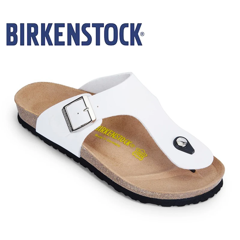 2019 оригинальные тапочки BIRKENSTOCK женские классические сандалии шлепанцы Gizeh