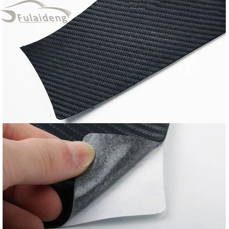 Кожаная наклейка на дверной порог из углеродного волокна для Honda Civic 2016-2021 |