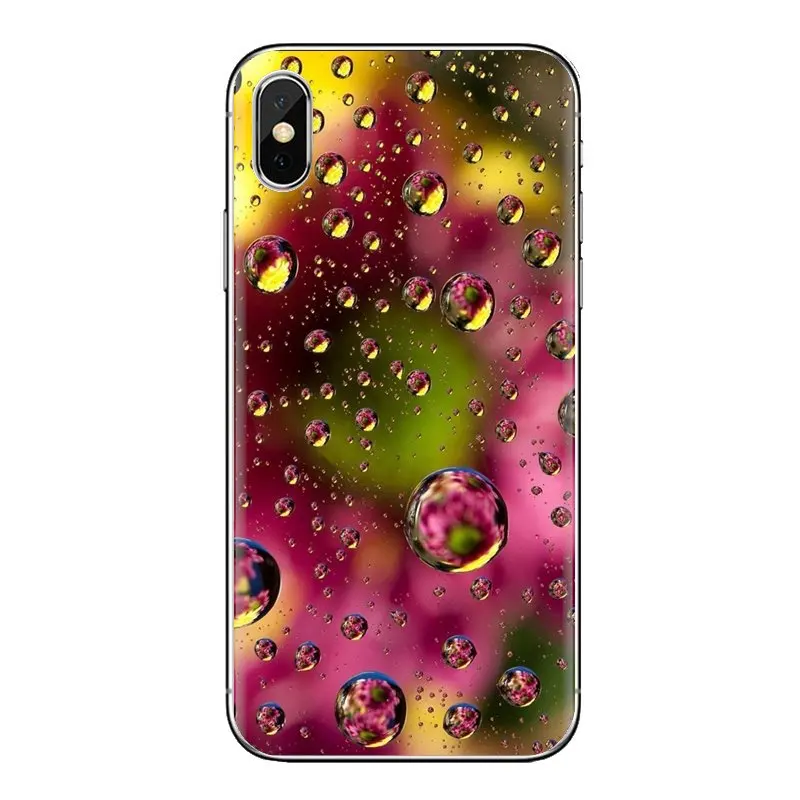For Huawei Honor 7X V10 6C V9 6A Play 9 Mate 10 Pro Y7 Y5 P8 P10 Lite Plus GR5 2017 Red Drops Mobile Wallpaper Phone Shell Cover |