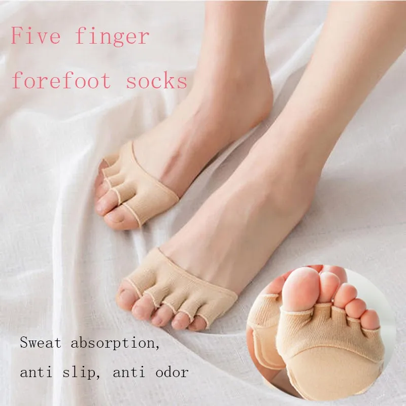 1 пара хлопок Половина Стельки колодки по уходу за ногами стельки стопы боли