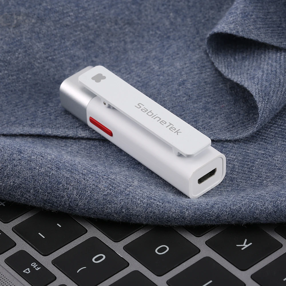 SABINETEK SmartMike + True TWS беспроводной Bluetooth стерео Vlog радио в режиме реального времени