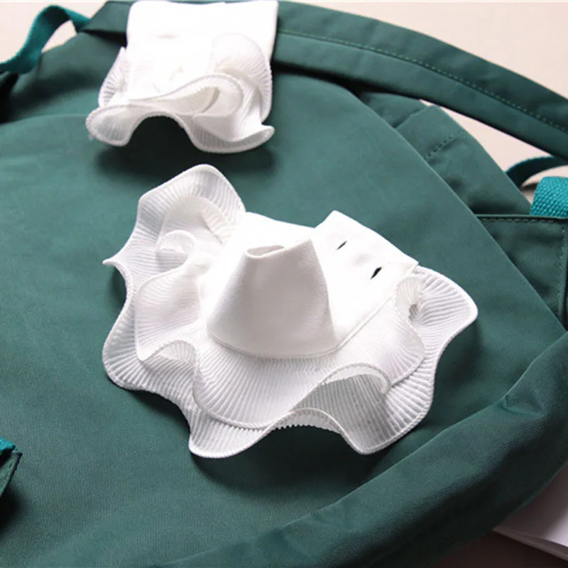 

New Arrival Decorated Cuff Fake Sleeves Autumn Winter Wild Sweater Decorative Sleeves Flounces Wrist Sleeves Lace Pleated Wrist