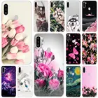 Чехол для Samsung Galaxy M10 SM-M115F, Ультратонкий Мягкий чехол из ТПУ, милый окрашенный бампер для телефона Samsung M 11 M115F