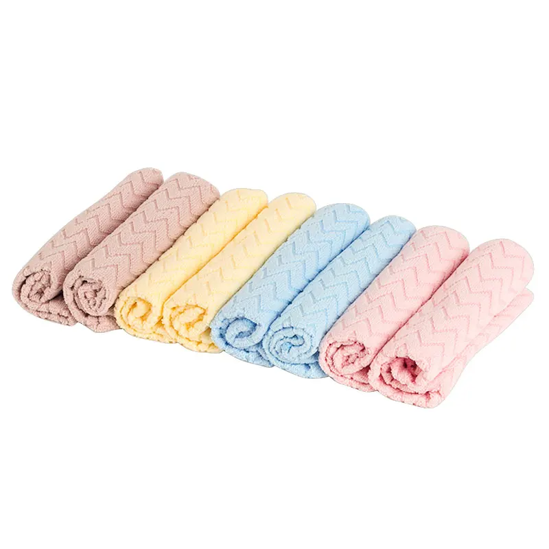 

Does Not Shed Hair Oil Free Water Absorption Household Kitchen Tableware Cleaning Cloth