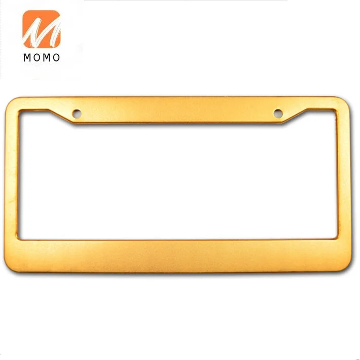 

High quality wholesale automobile license plate frame design