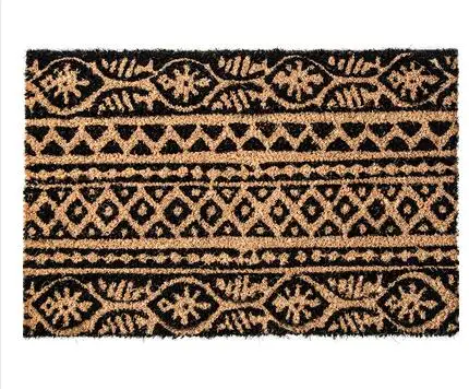 Открытый пылеудаляющие входная дверь коврик из натурального волокна кокосовых