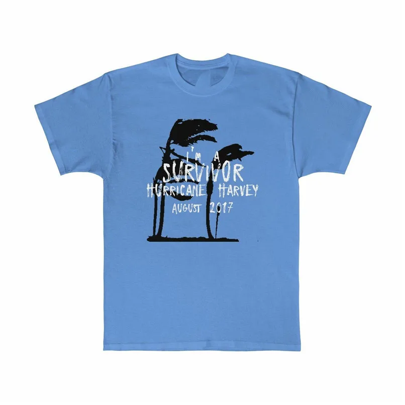 Футболка с надписью I'M A Survivor-Hurricane Harvey модная крутая футболка - купить по