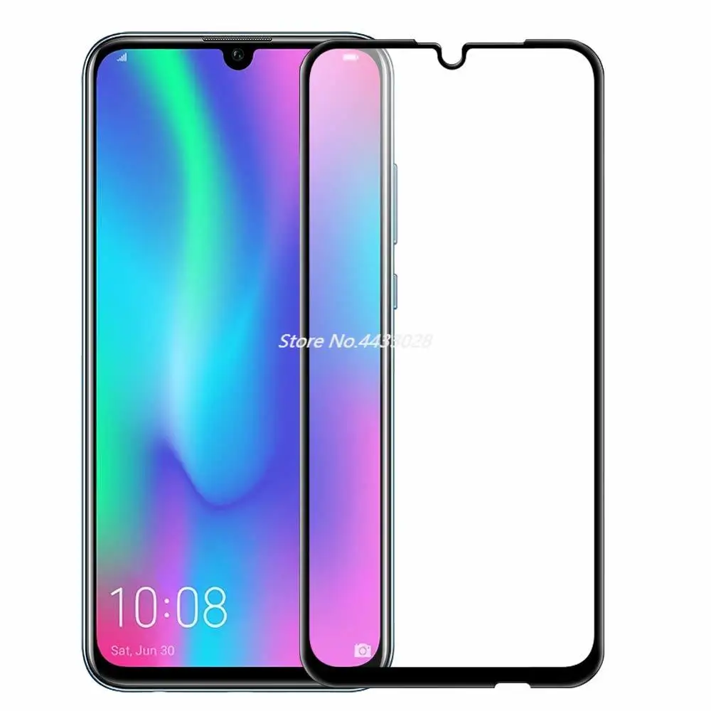 Закаленное стекло 5D 9H с полным покрытием для Huawei Honor 10 lite защитная пленка защитой