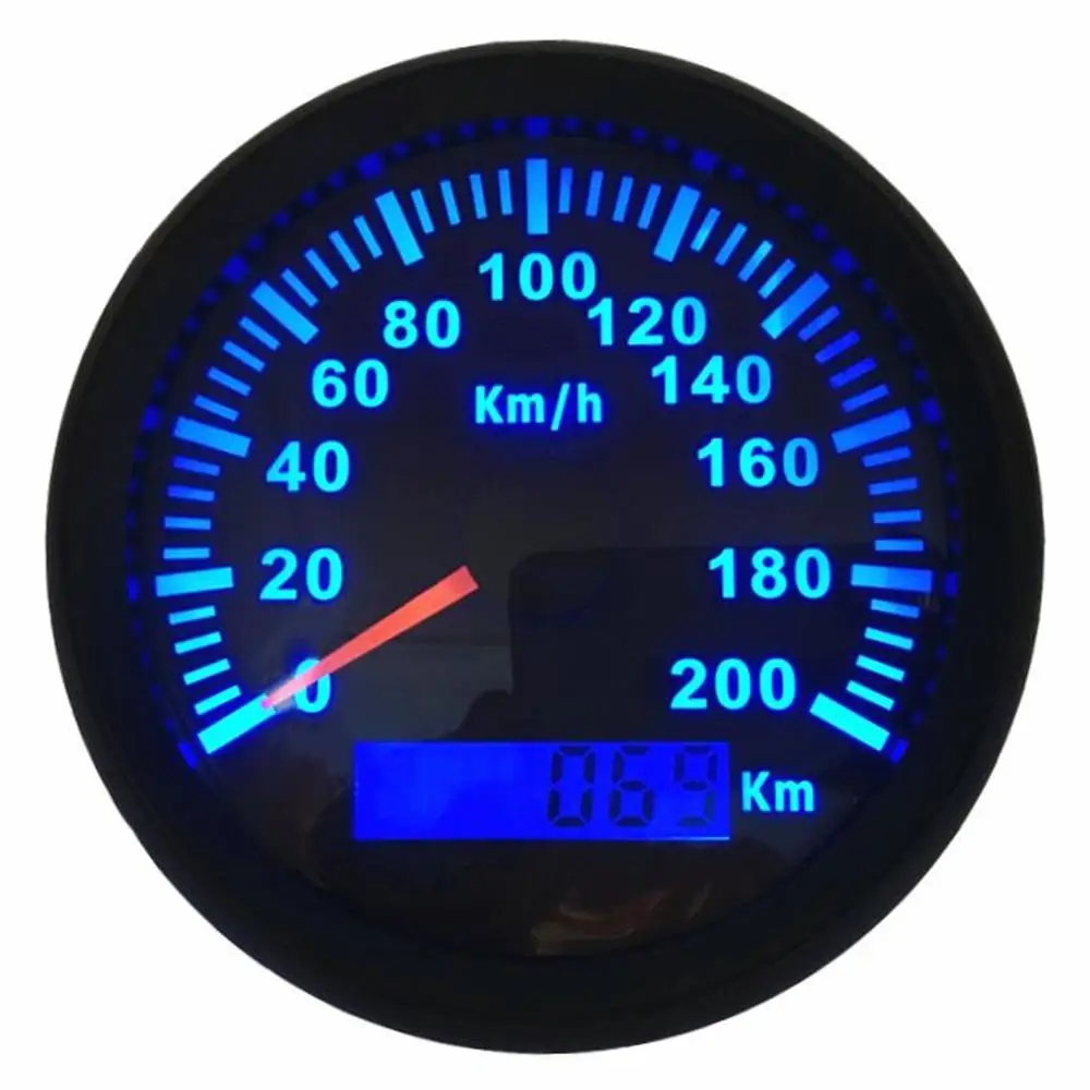 1 шт. спидометры с GPS 85 мм длина 0 200 км/ч|tuning gauges|tuning autotuning light |