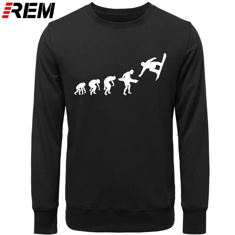 Эволюция Сноуборд мужской бутик Новые Топы из чистого хлопка с длинным рукавом