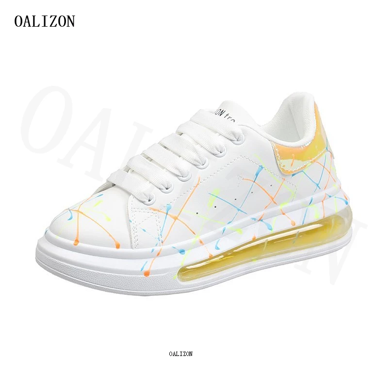

Women Sneakers Flats Colorful Sports Shoes Summer 2021 Woman Flat Platform Night Light Running Walking Casual Shoes Soft Zapatos
