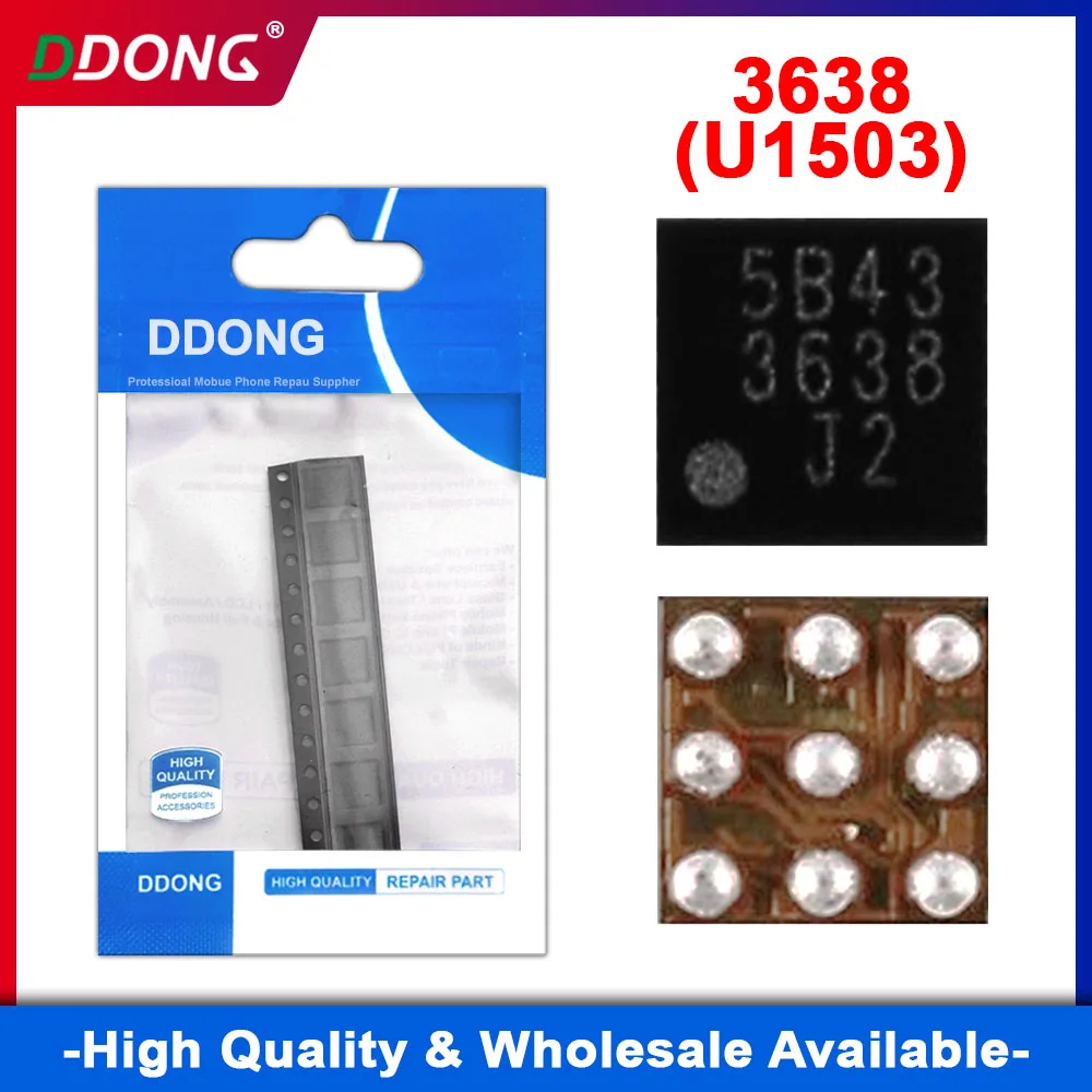 

10/20/30/50pcs New U1503 9pin 3638 LM3638 Backlight ic light control chip ic For 6 6+ Plus 6G