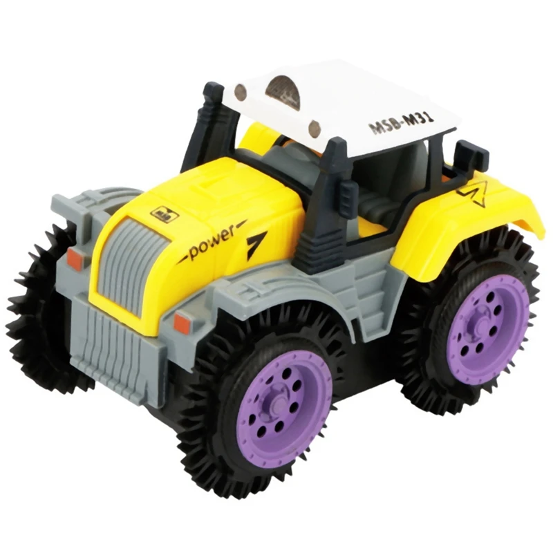 Электрический автомобиль детский флип игрушечный трюк фермерский самосвал