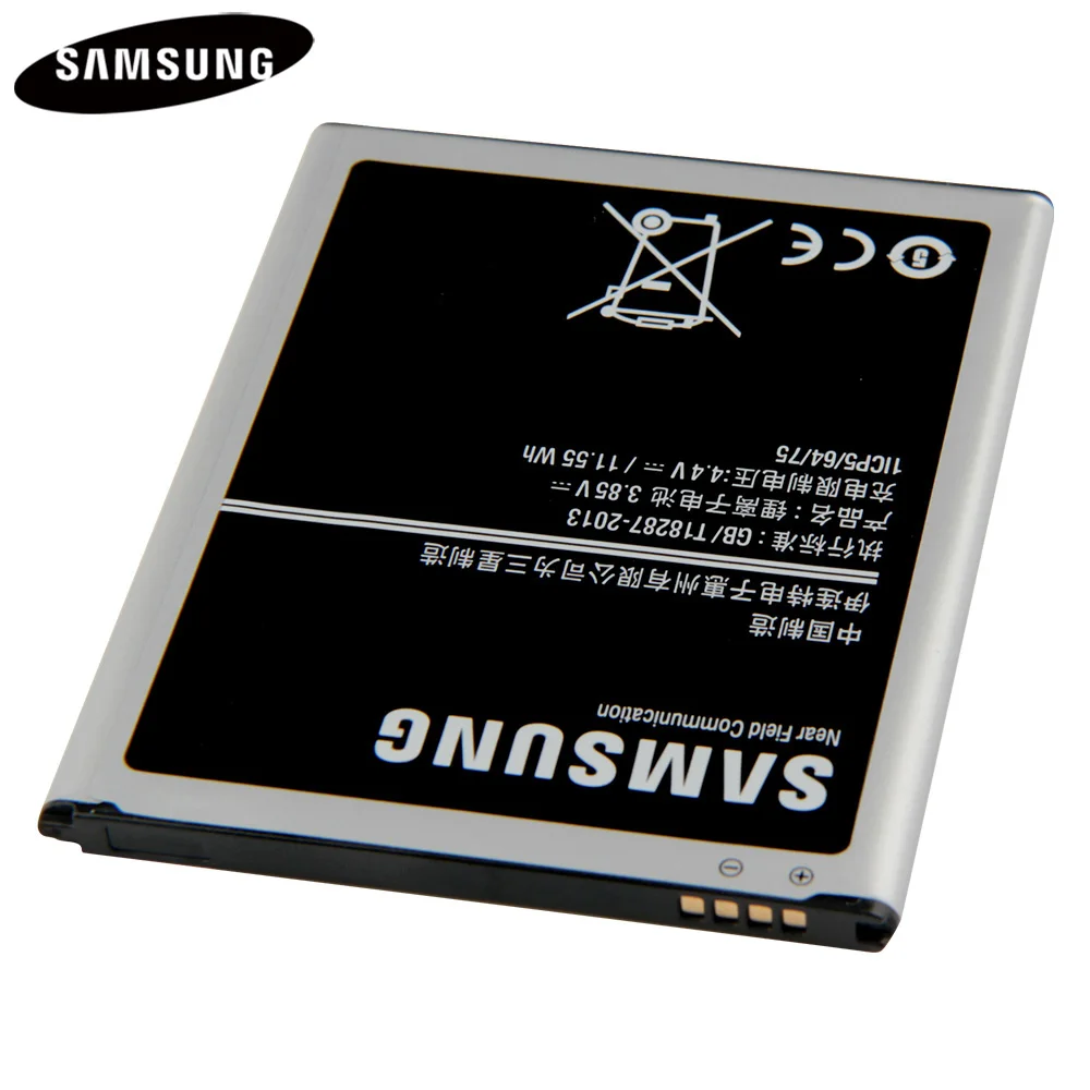 Оригинальная Аккумуляторная Батарея Φ для Samsung GALAXY J7 J700F J7008 J7009 Φ/DS J4 2018 3000mA |