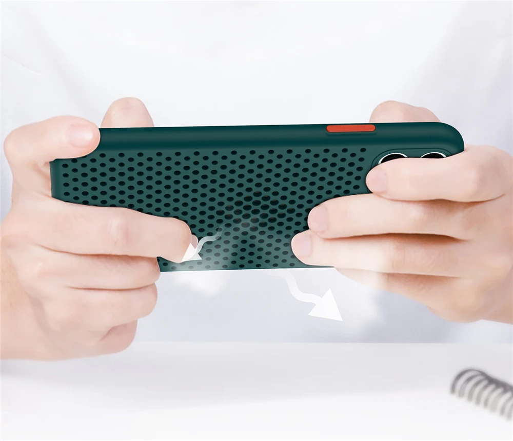 Роскошный модный охлаждающий сетчатый чехол для телефона Huawei P40 PRO мягкие