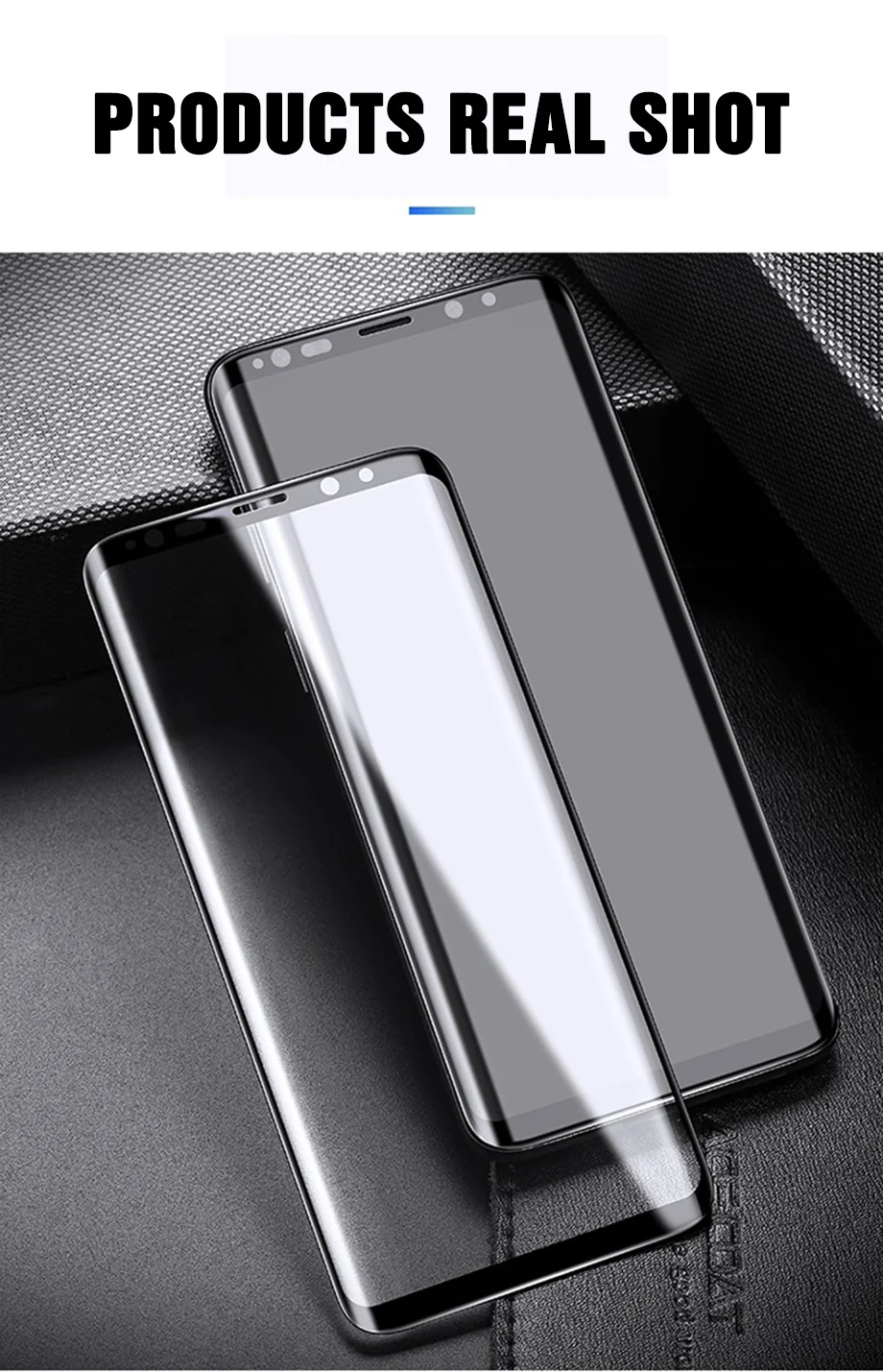 10 шт полное изогнутое Защитное стекло для samsung Galaxy S8 S9 S6 S7 edge Plus защитная пленка из закаленного стекла для Note 8 9