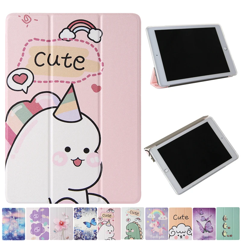 

Для Apple Ipad Air 1 чехол A1474 A1475 A1476 мультяшный трехслойный кожаный чехол для IPad Air 5th IPad 5 IPad5 9,7 дюймов чехол s