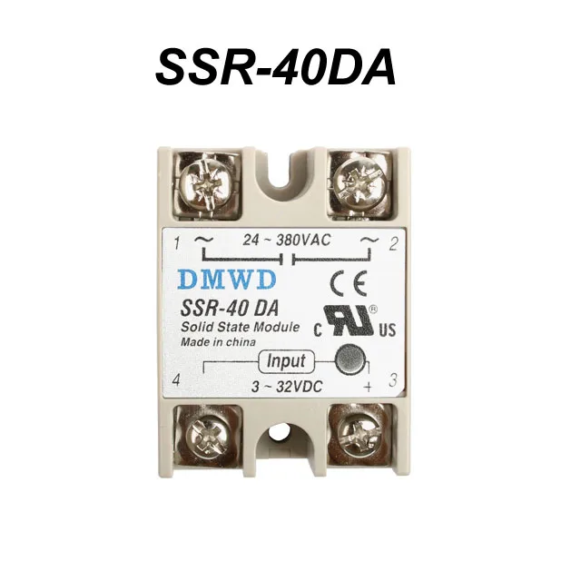 Твердотельные реле SSR 40DA Промышленные твердотельные Модуль 10DA 25DA 50DA 60DA 75DA 80DA