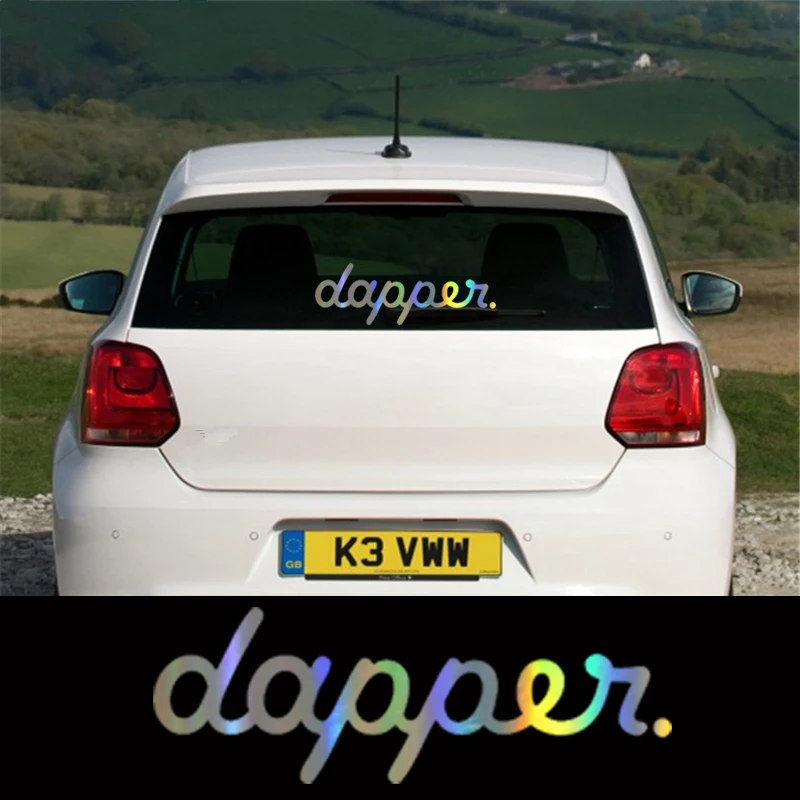 HungMieh 58*12,5 см Carpe Diem Royal Stance Dapper автомобиль Hoonigan наклейка s забавная наклейка на автомобиль виниловая наклейка авто наклейка s для автомобиля