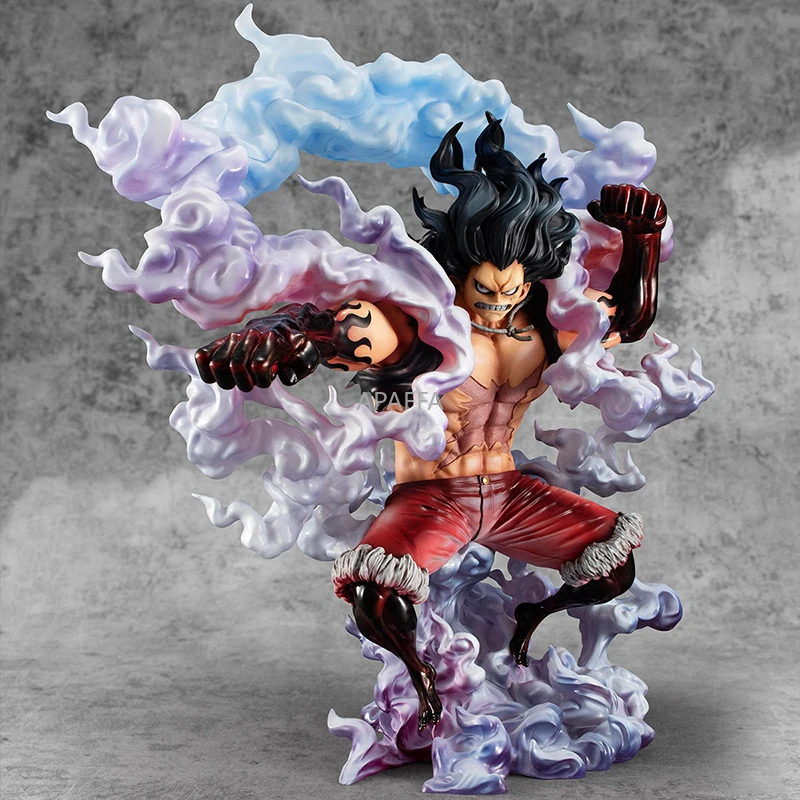 

26cm Anime One Piece The Snake Man Luffy Snakeman One Piece Monkey D Luffy Gear 4 SA-MAXIMUM Figure PVC Collectible Model Toy