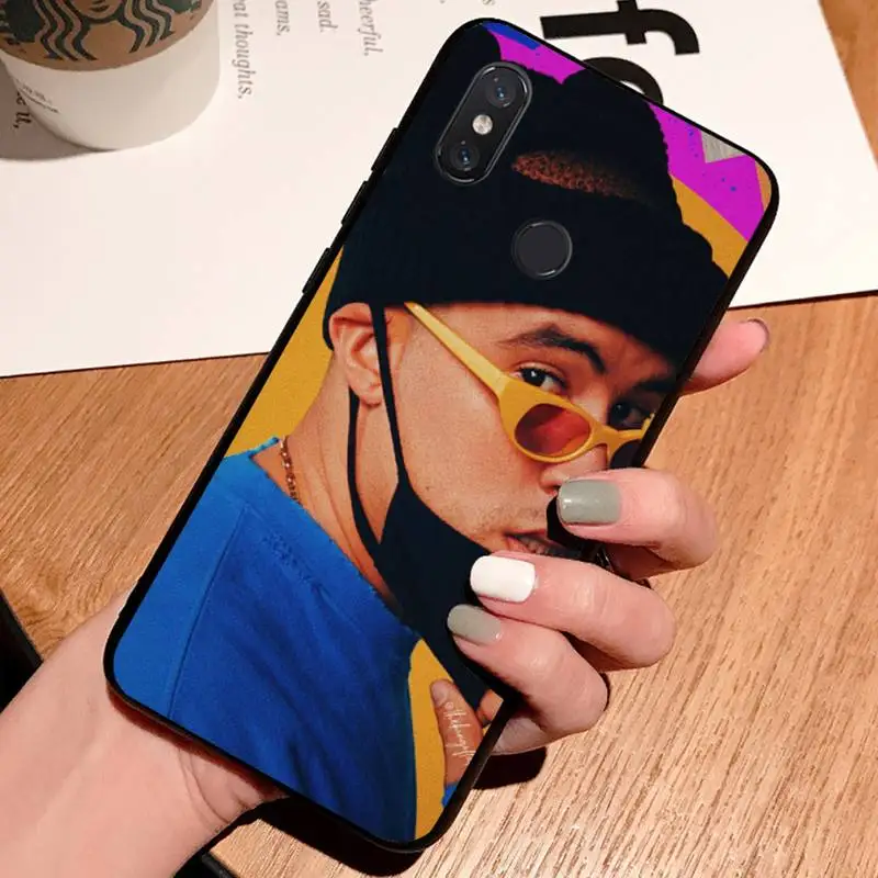 

Bad Bunny famous singer luxury design Phone Case cover For Xiaomi Redmi note 7 8 9 t k30 max3 9 s 10 pro lite