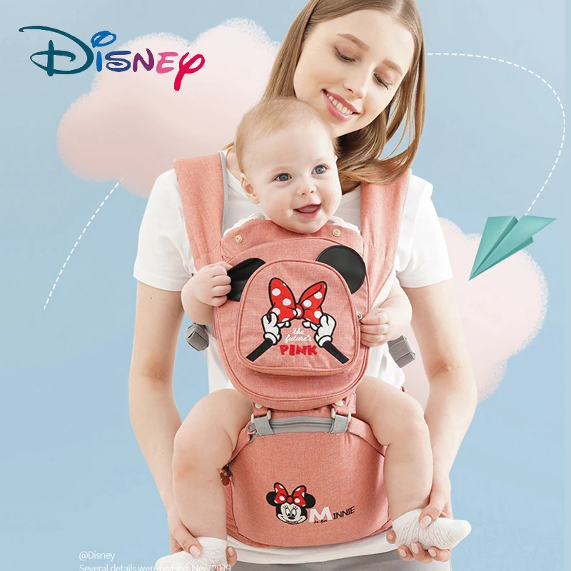 Disney эргономичный слинг Многофункциональный дышащий рюкзак для младенцев детская коляска для малышей слинг обертывание подтяжки