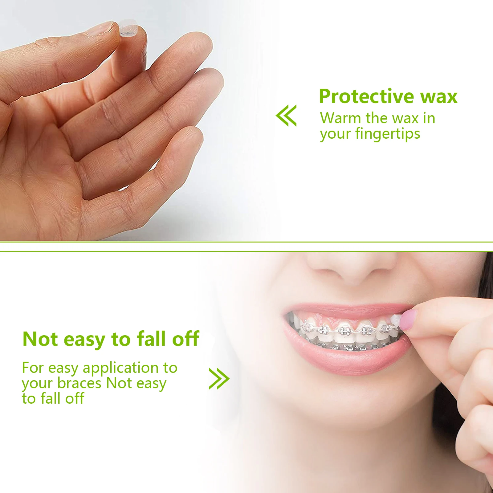 

10 Boxes Protective Lemon Flavor Orthodontic Wax Braces Wax Brace Protector for Men Women Adults