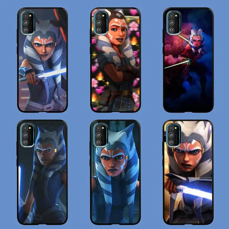 

Bag movie-Ahsoka-Tano Phone Case For Samsung S6 S7 Edge S8 S9 S10 E lite2019 S20 Plus Cover Fundas Coque