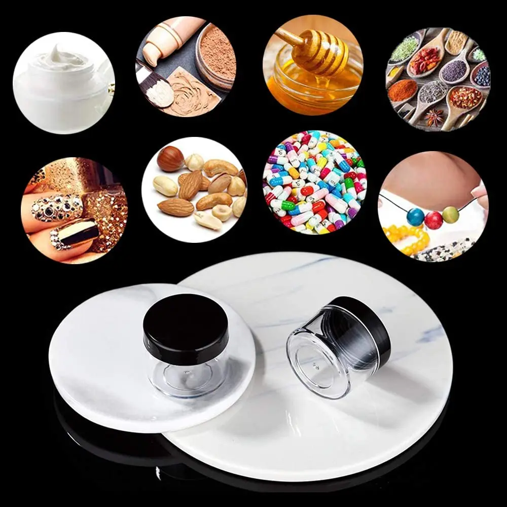 100 шт. банки для макияжа Пустые контейнеры косметических образцов пластиковая