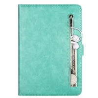 retro zipper leather case for ipad 10 2 2019 ipad 7 7th 8th 9th 2020 2021 generation protective table cover case