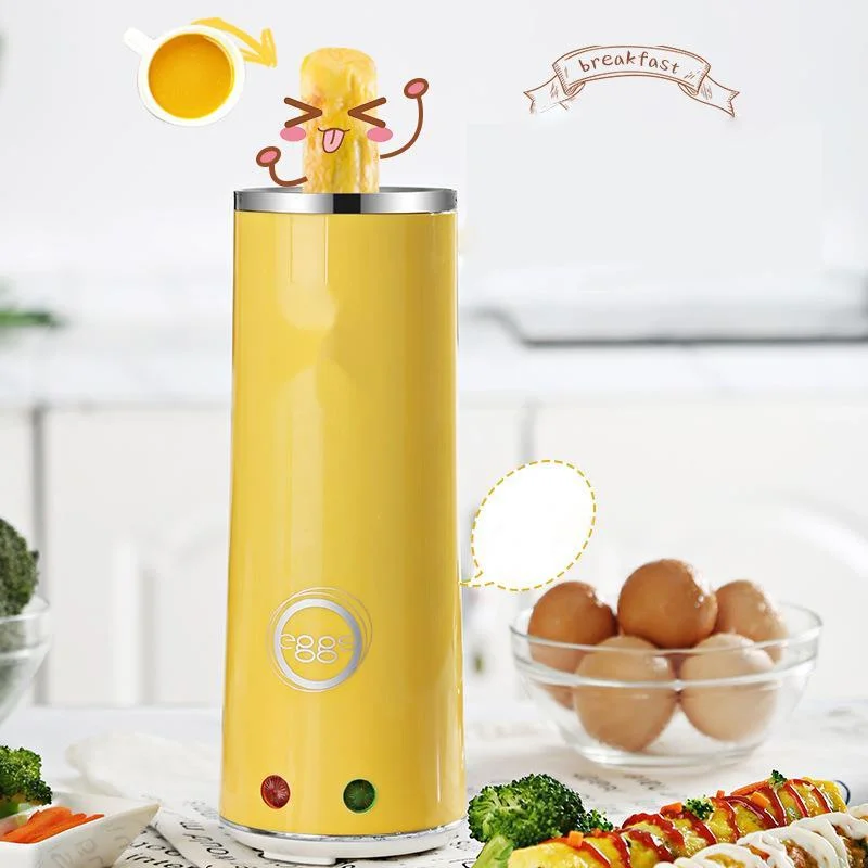 

Máquina eléctrica para hacer rollos de huevos, 110V/220V, tortilla automática para desayuno de salchichas, Caldera de huevo de