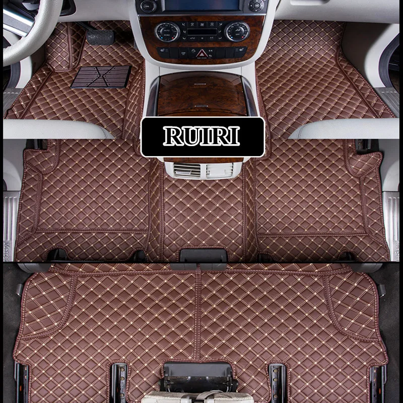 Специальные автомобильные коврики на заказ для Mercedes Benz R 280 300 320 350 400 500 W251 6 7 мест