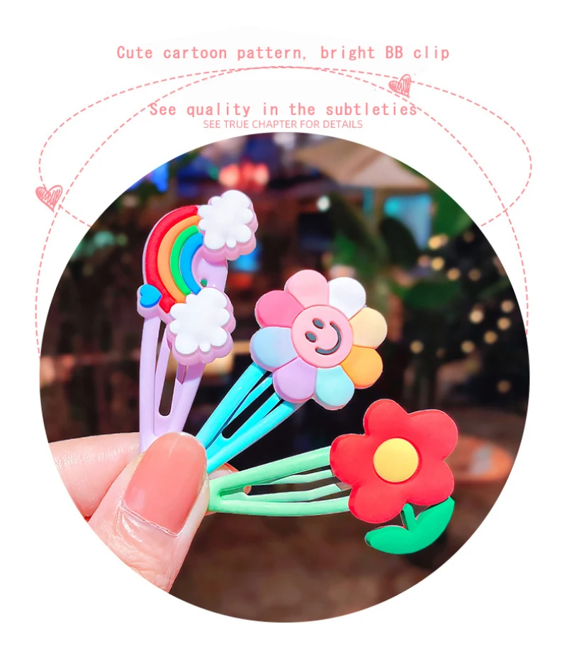 

1Set Girls Cute Cartoon Animal Fruit Colorfur Hairpins Children Sweet Hair Clip Barrettes Headband Kids Fashion Hair Accessories
