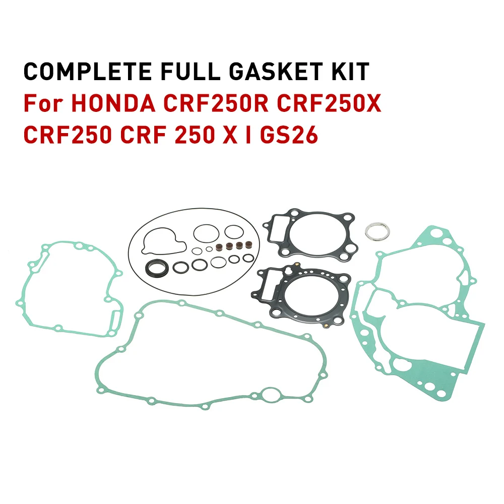 Полный комплект прокладок для HONDA CRF250R CRF250X CRF250 CRF 250 X I GS26 | Автомобили и мотоциклы