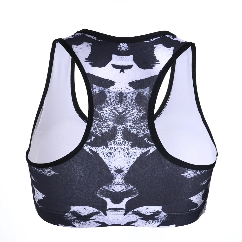 Взрывная Мода Черное дикое кольцо в виде гуся свободный спортивный бюстгальтер