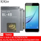 Аккумулятор BLC-2 BLB-25B5CA5K BL-5J4L4B4UL4D BL-4U6Q6MT5M для Nokia 5233 3530 3220 6150 C3 330 BP-6M E73 E51i
