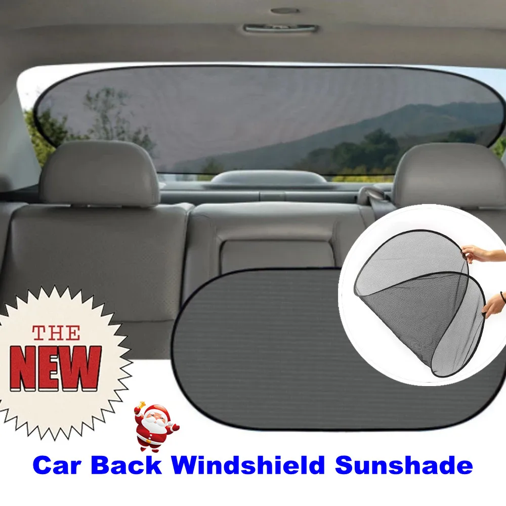 

Car Back Window Sunshade Cover Auto Rear Window Sun Shade Cling Visor Shield Screen Block Auto SunShield Vehicle Protection