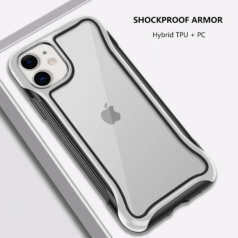 Противоударные чехлы для телефонов iPhone 11 Pro Max XS XR X 6 6S 7 8 Plus чехол контрастных