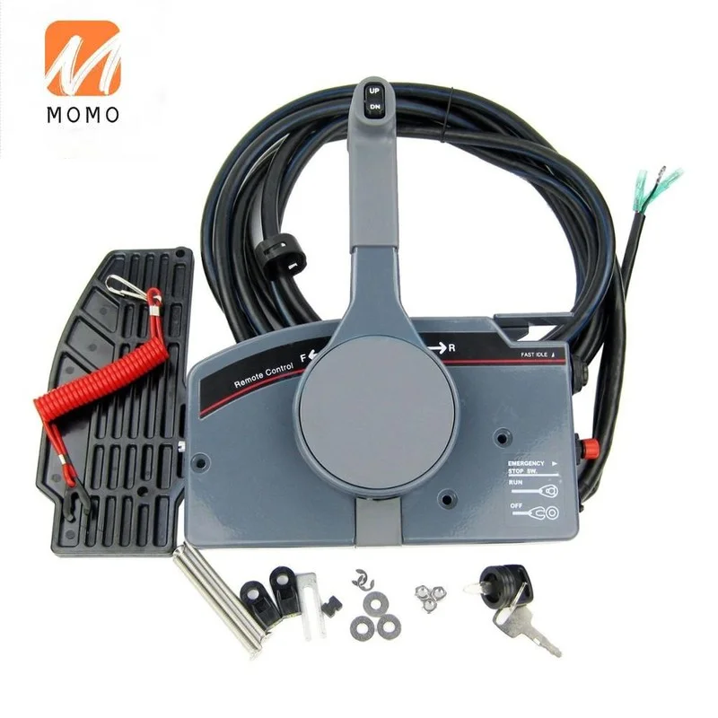 

Boat Outboard Remote Control Box for Yamaha 10Pin Cable Right Hand PUSH Throttle