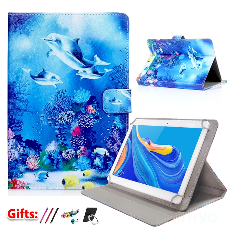 

Universal Case Cover for IGET Smart G81H G81 8 Inch Tablet Cartoon Printed PU Leather Protective Case+gifts