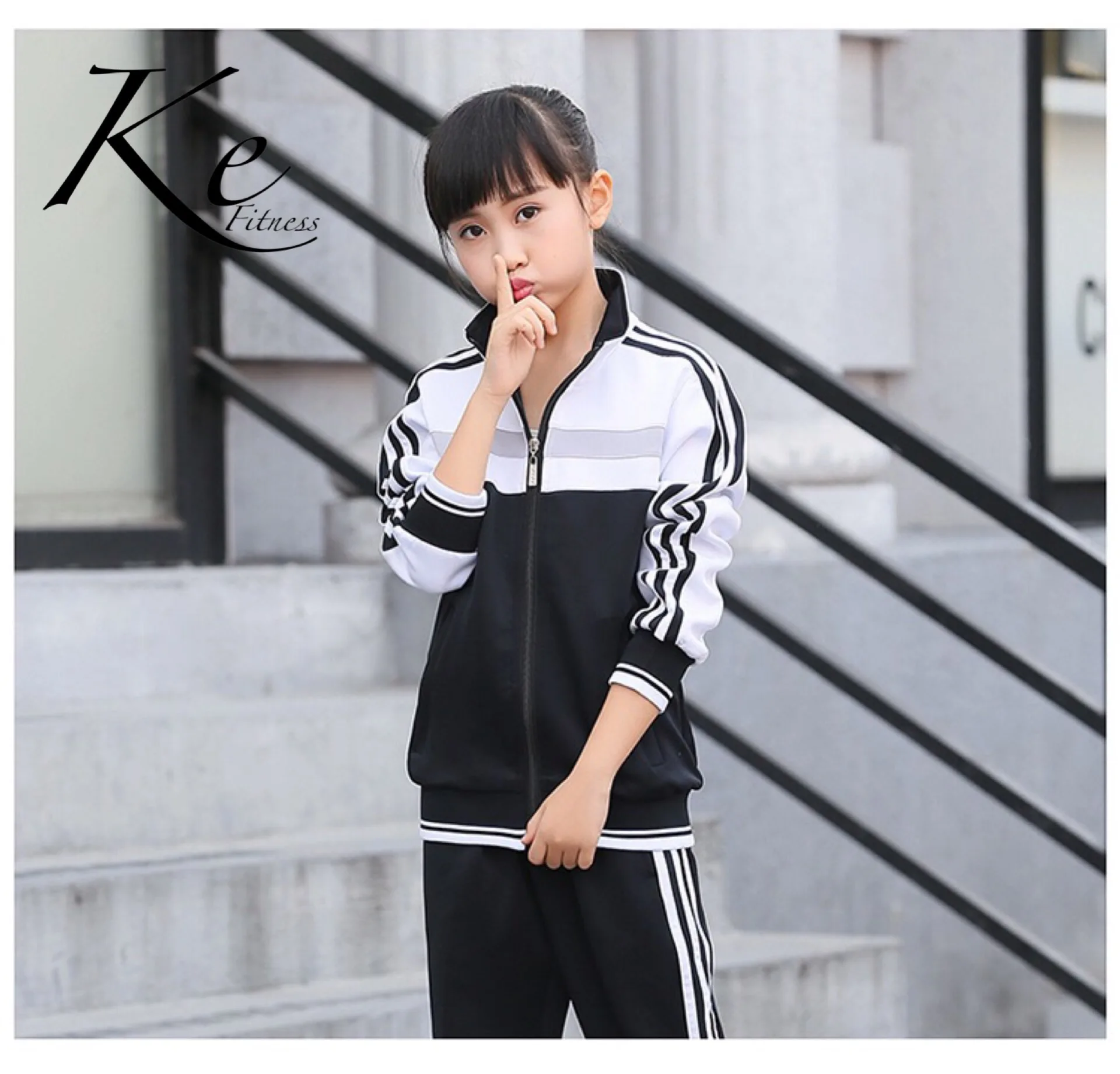 KE спортивный комплект для пары больших размеров плюс X L M XL 2XL 3XL 4XL 5XL семейная Осенняя Спортивная одежда для мужчин, женщин и детей спортивный костюм