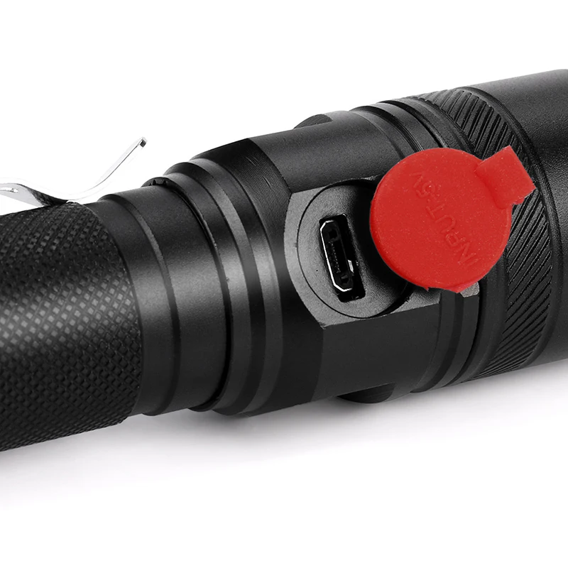

1Pc Flashlight T6 High Quality Outdoor Sports Camping Hiking Strong Low Light