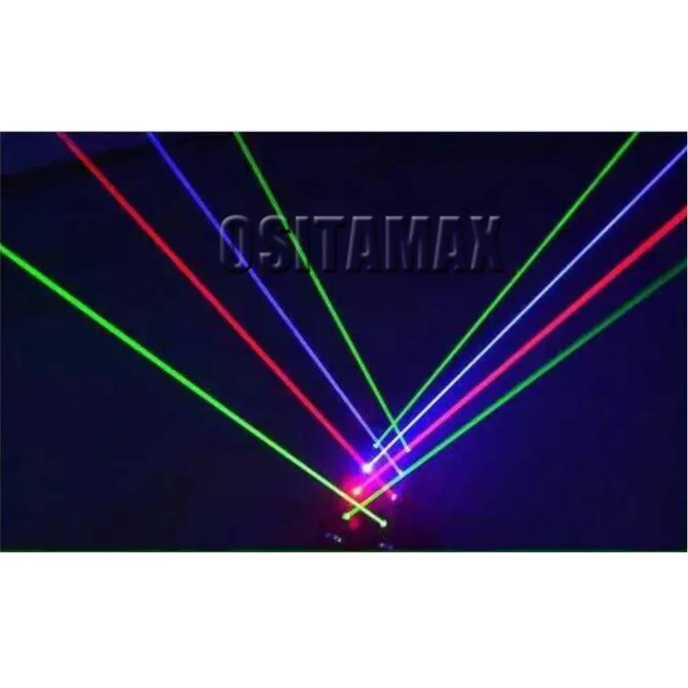 8 Eyes RGB Laser Beam Moving Head Light Spider Projector Professional DJ Stage Lighting Lights Party Lasers | Освещение