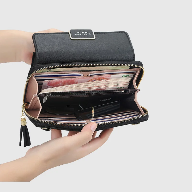 

New Women Red PU Leather Shoulder Bags Lady Hasp Zipper Purse Handbags Coin Card Holders Ladies Crossbody Large Capacity Bags