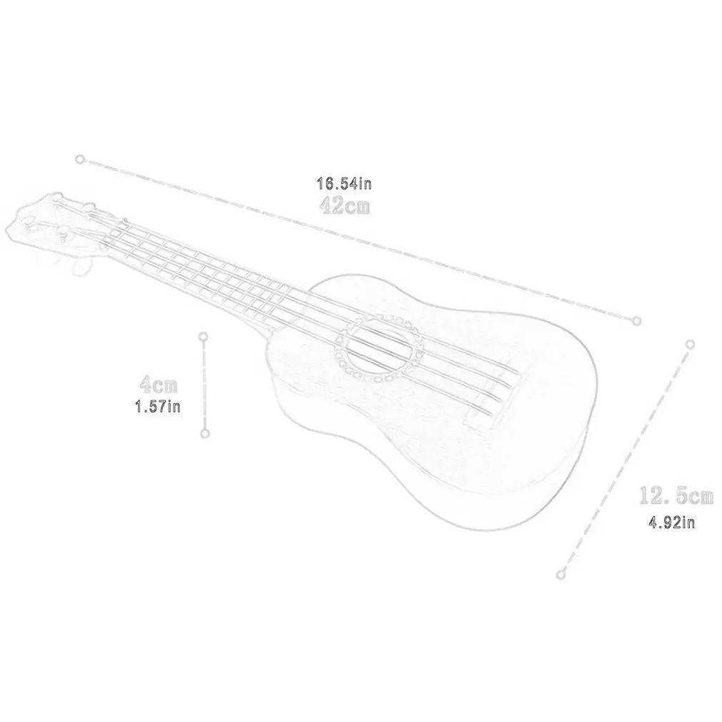 

2021 New Simulation Ukulele Kindergarten interactive simulation musical instrument Early childhood education toys for children