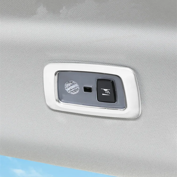 Черная/Серебристая декоративная рамка из нержавеющей стали для освесветильник